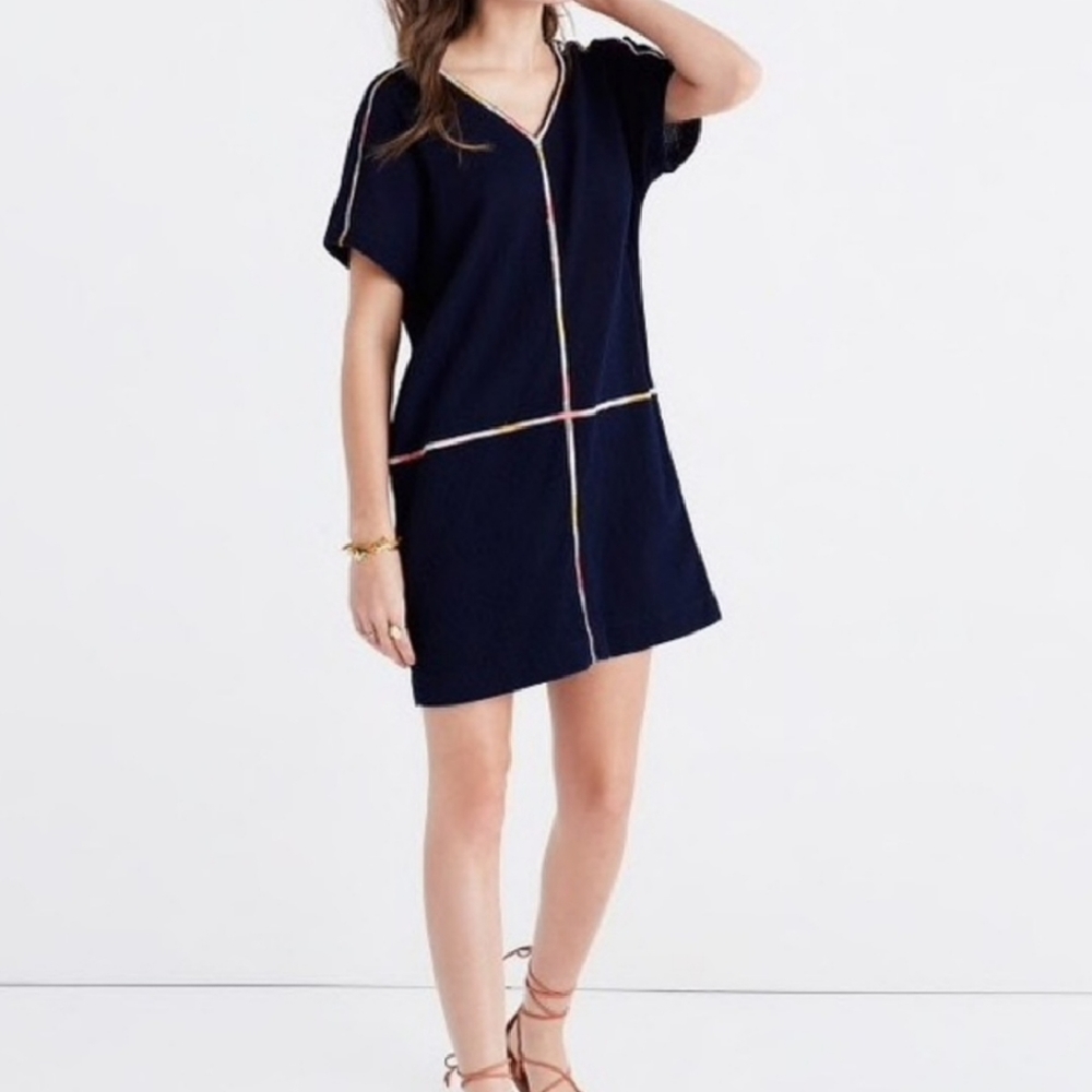 Madewell V neck dress